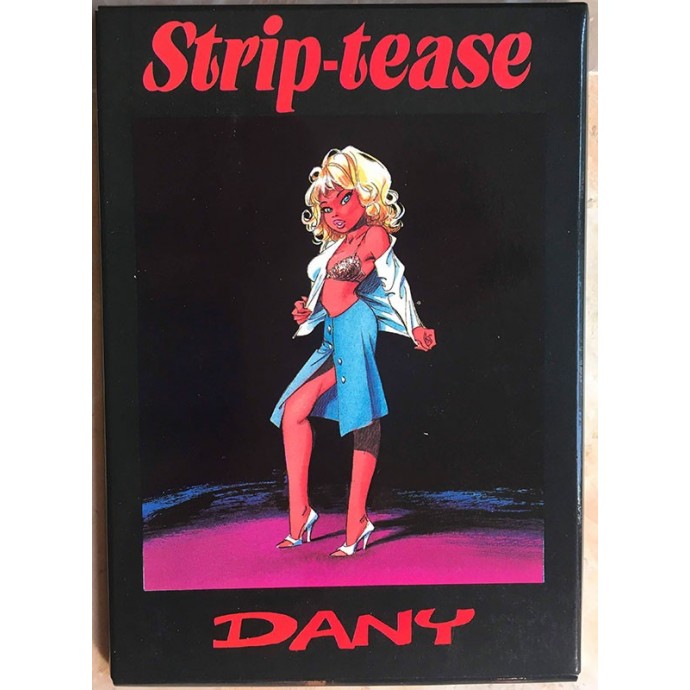 Dany - coffret de cartes postales: Strip-tease - 1