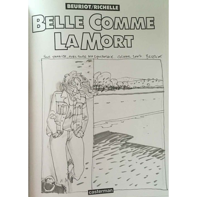 Belle comme la mort - EO 1995 + Dédicace - 2