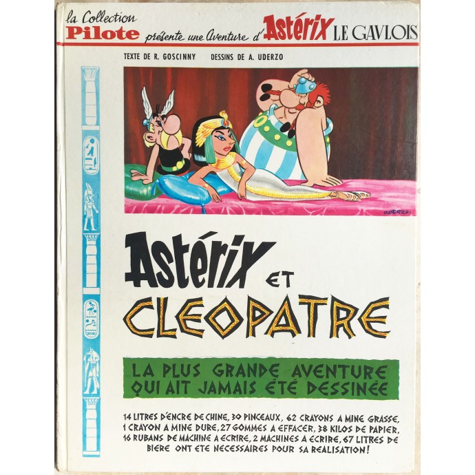 Astérix - 6. Astérix et Cléopâtre - Collection Pilote - 1965 - 1
