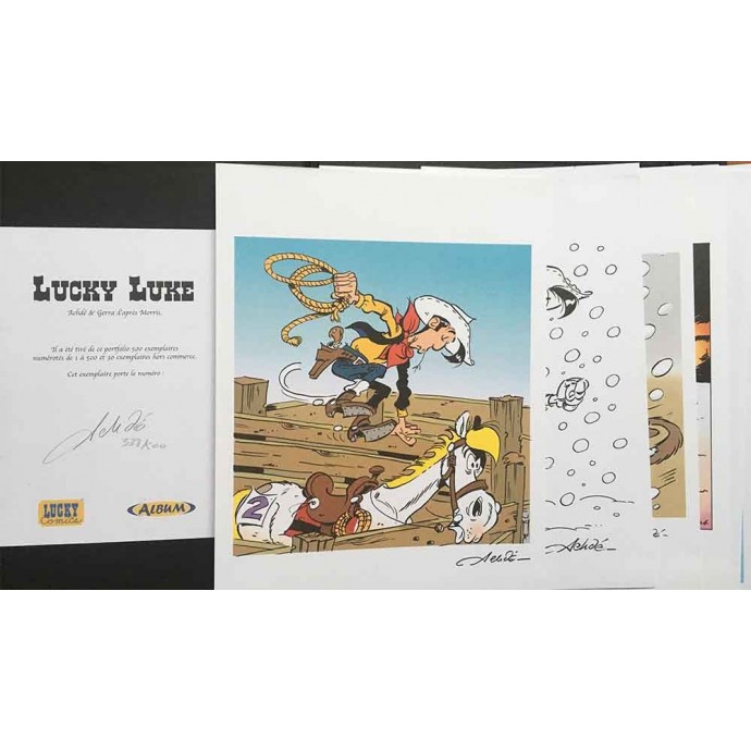 Lucky Luke - Portfolio Achdé - TL Album - 2004 - 2