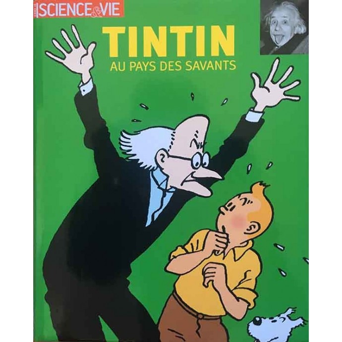 Tintin au Pays des Savants- Science et Vie - EO 2003 + jaquette - 1