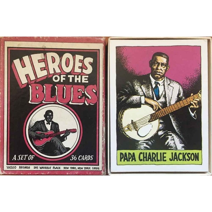 Crumb - Jeu de 36 cartes - Heroes of the Blues - 1980 - 1