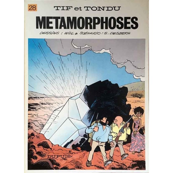 Tif et Tondu - 28. Métamorphoses - EO 1980 - 1