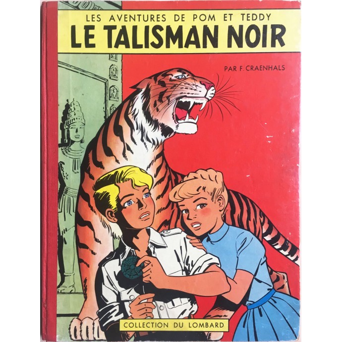 Pom et Teddy - Le talisman noir - EO 1958 - 1