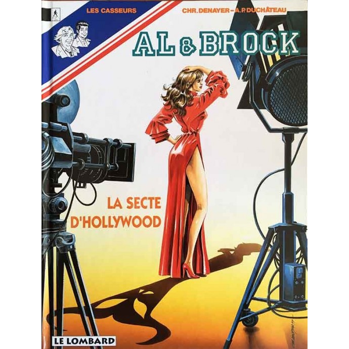 Les Casseurs Al & Brock - 21.La secte d'Hollywood - EO 1994 - 1