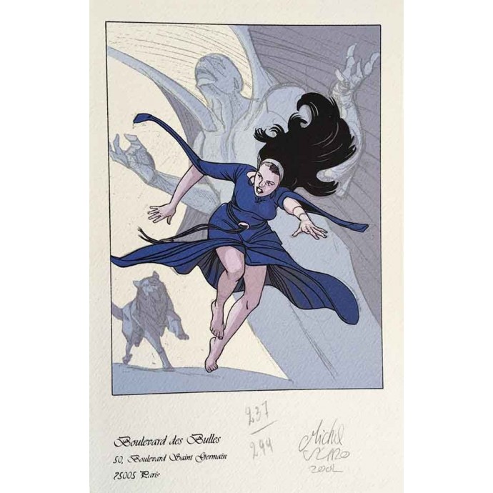 Clan des Chimères - Bûcher - TL 2002 + ex-libris - 2