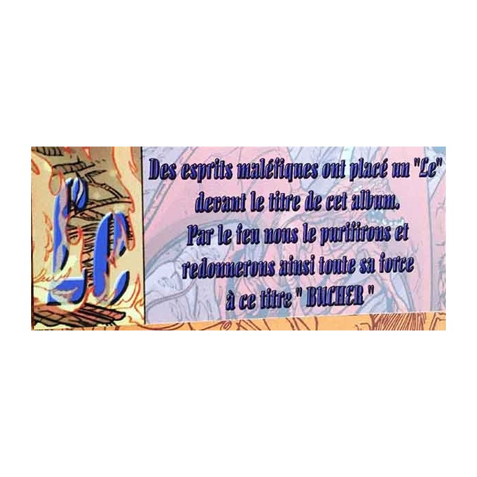 Clan des Chimères - Bûcher - TL 2002 + ex-libris - 3