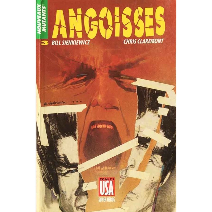 Nouveaux Mutants - T3 Angoisses - EOF 1991 - 1