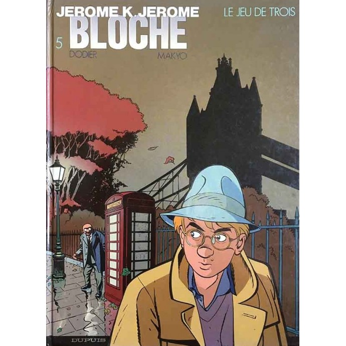 Jérôme K. Jérôme Bloche - 5. Le jeu de trois - EO 1987 - 1
