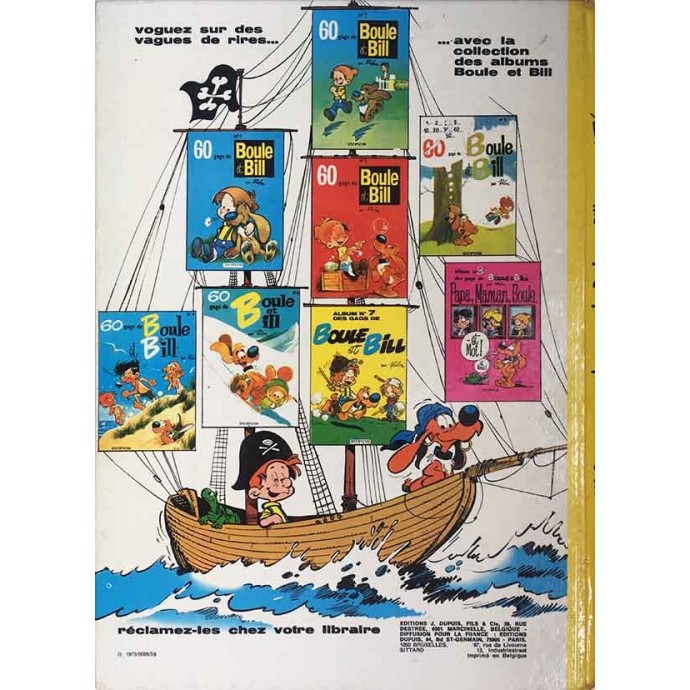 Boule et Bill - Une vie de chien n° 9 - EO 1973 - 3