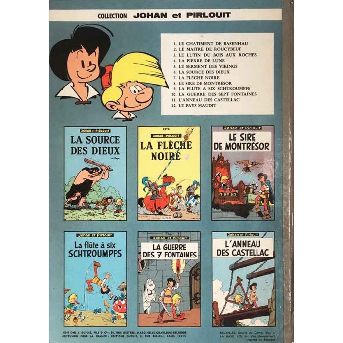 Johan et Pirlouit - L'Anneau des Castellac - 1965 - 3