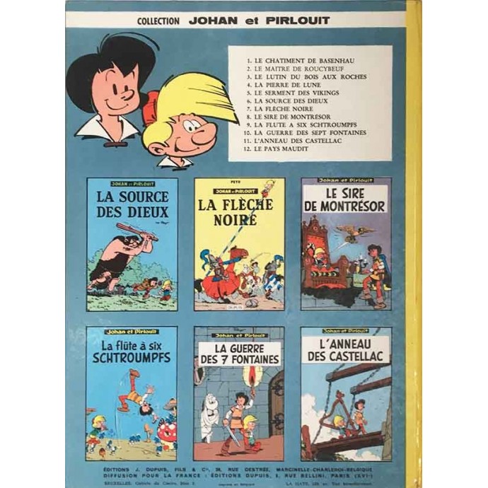 Johan et Pirlouit - La flûte à six schtroumpfs - 1964 - 3