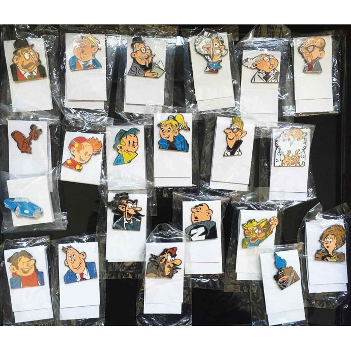 Spirou - Série complète pin's Spirou Atlas - 2006 - 1