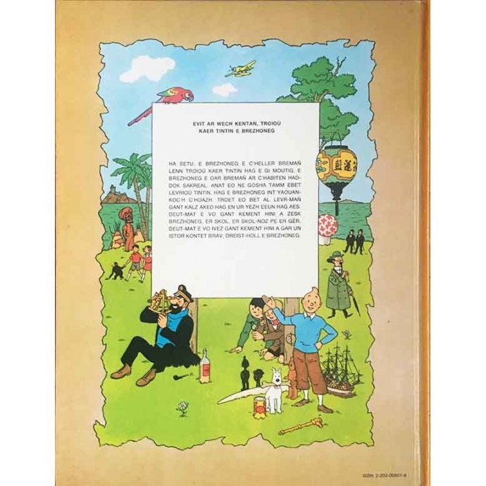 Tintin - Les 7 Boules de Cristal - 1ère édition en Breton 1979 - 2
