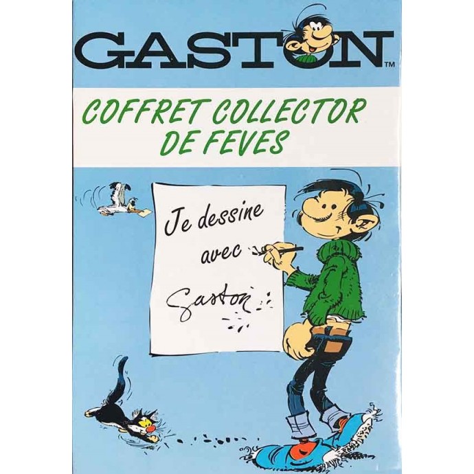 Gaston - Coffret de 12 fèves de collection "Je dessine avec Gaston" - 2013 - 1