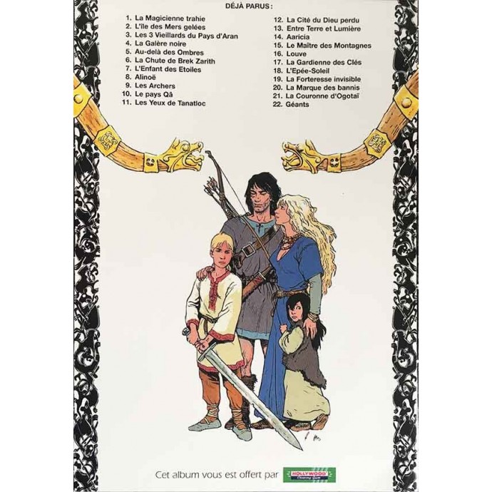 Thorgal - L'enfant des étoiles - Pub HOLLYWOOD -1998 - 2