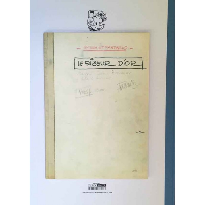 Spirou et Fantasio - Le Faiseur d'or - TL 2016 + ex-libris + sérigraphies + album storyboard - BlackandWhite - 5