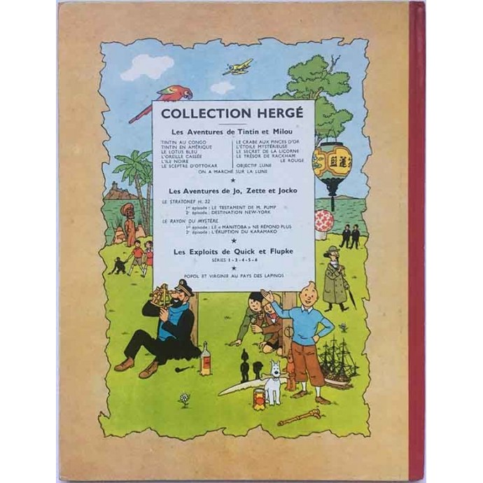 Tintin - Le Crabe aux Pinces d'Or - B11 1954 - 2