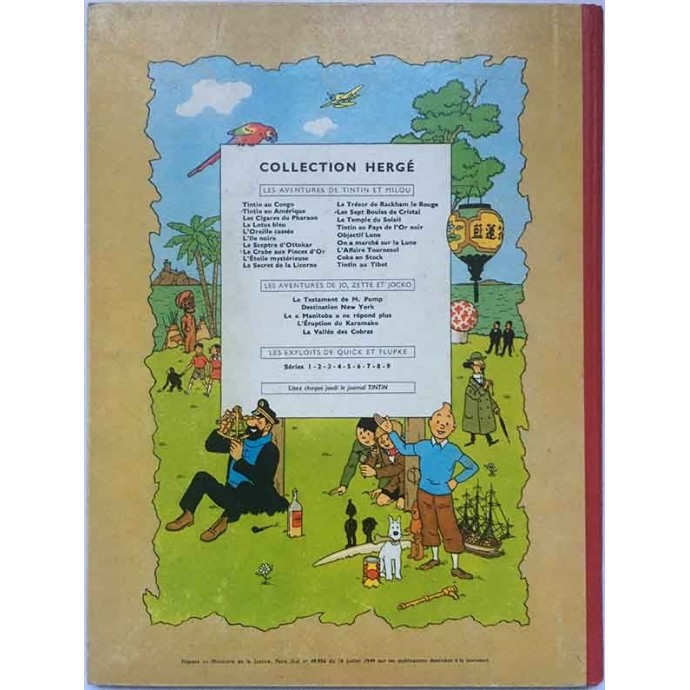 Tintin au Tibet - EOB 1960 B29 - 2