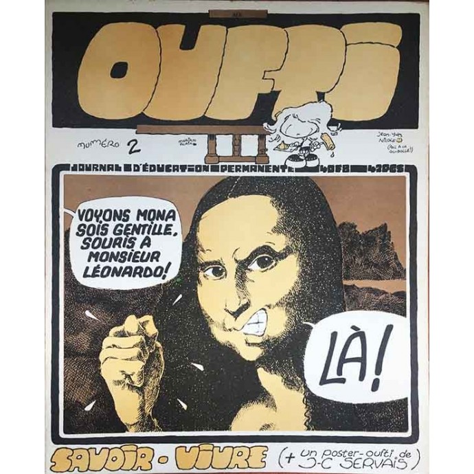 Oufti - Fanzine n°2 avec poster Servais - EO 1978 - 1