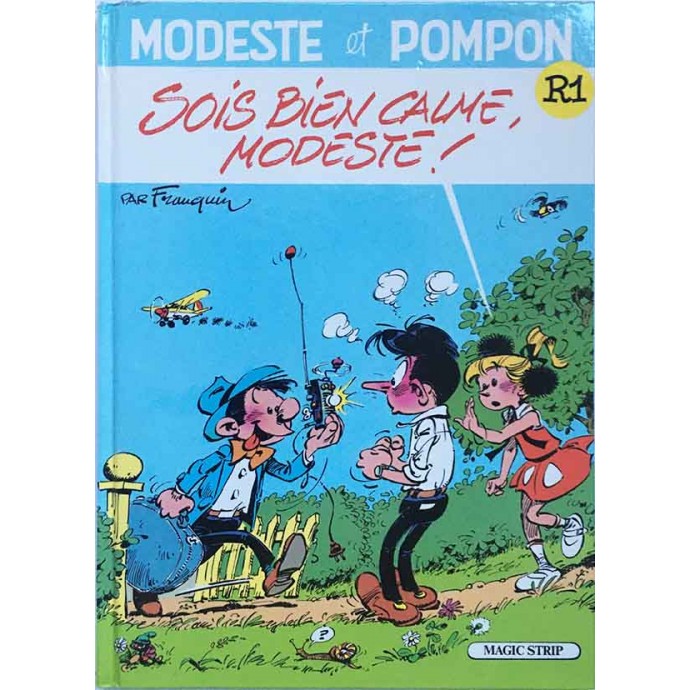 Franquin - Les années Modeste et Pompon - TL signé 1989 + jaquette - 3