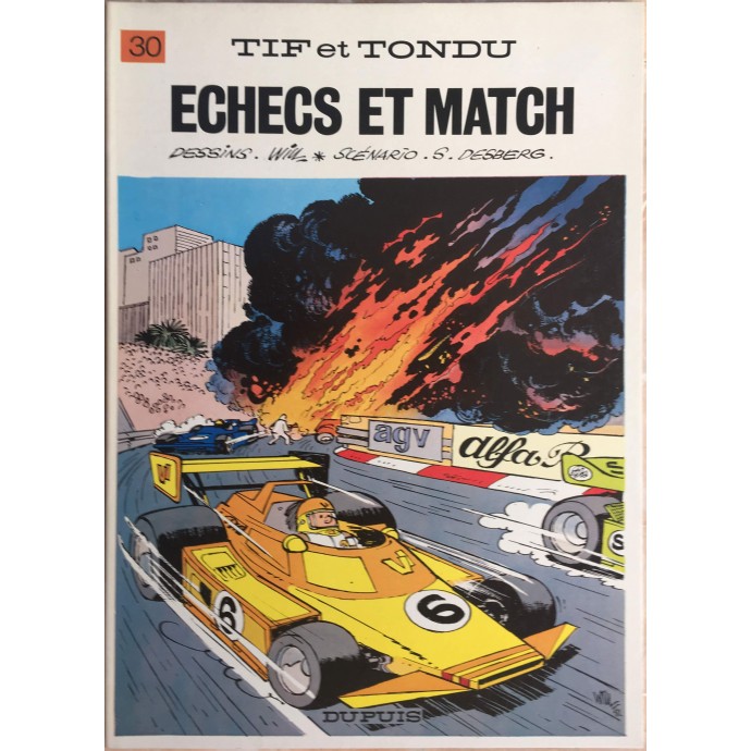 Tif et Tondu - 30. Echecs et Match - EO 1982 - 1