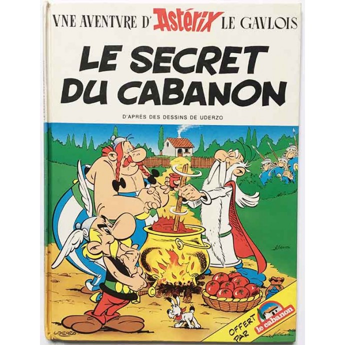 Astérix - Le Secret du Cabanon - Pub 1989 - 1