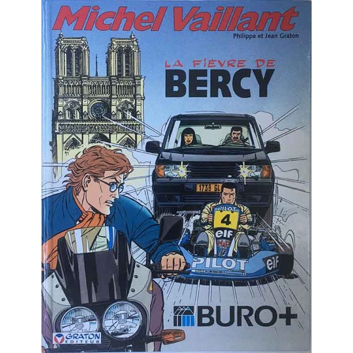 Michel VAILLANT - La Fièvre de Bercy - Pub BURO+ 1998 - 1