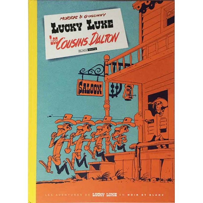 Lucky Luke - Les Cousins Dalton - TL 2019 + Timbres - BlackandWhite - 1