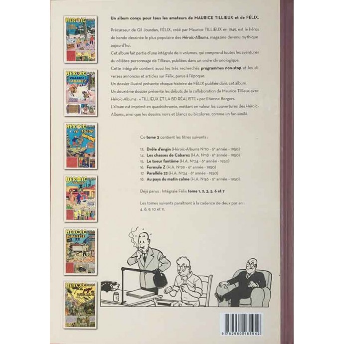 Félix - Intégrale tome 3 - TL 2018 - 2