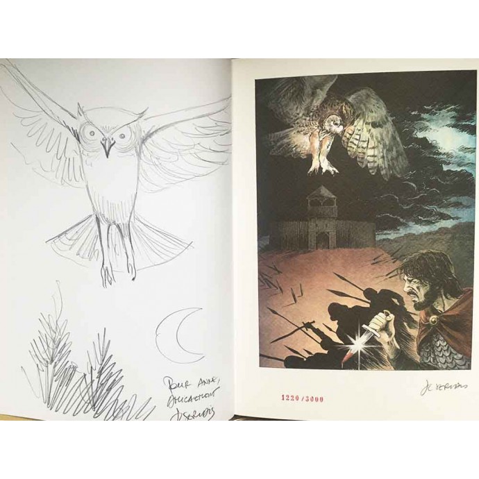 Godedroid de Bouillon - Servais - TT 2012 + ex-libris + Dédicace - 2