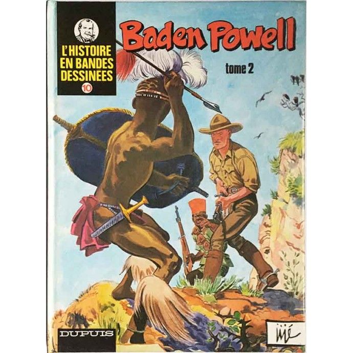 Histoire en Bandes Dessinées (Oncle Paul) - Baden Powell tome 2 - 1981 - 1