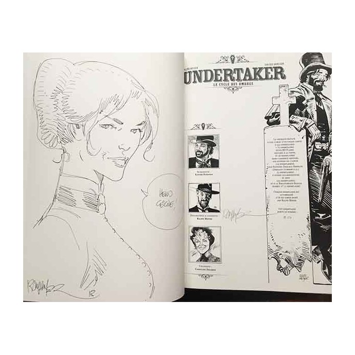 Undertaker - Le cycle des ombres - Intégrale2 - TL 2018 + ex-libris + Dédicace - 3