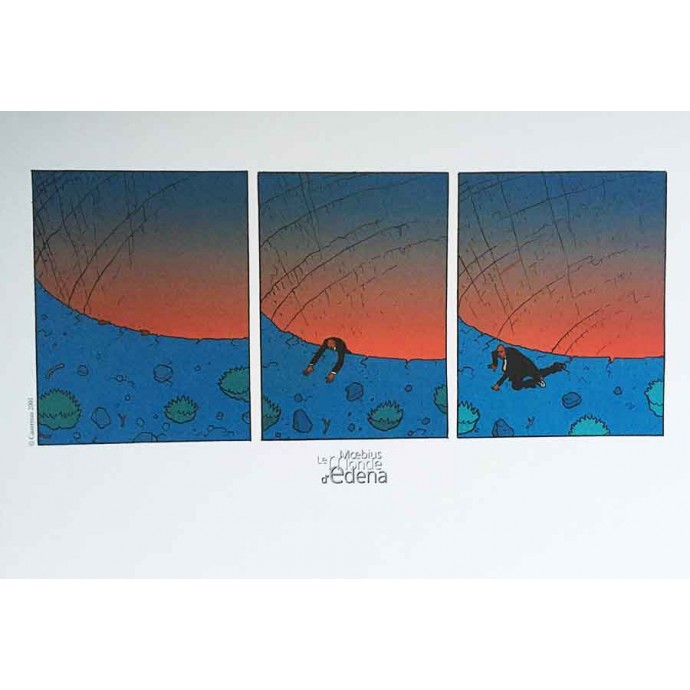 Moebius - Le Monde d'Édena - Sra - EO 2001 + ex-libris - 1