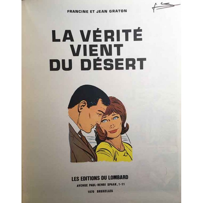 Les Labourdet - La Vérité vient du désert - EO 1970 - 2