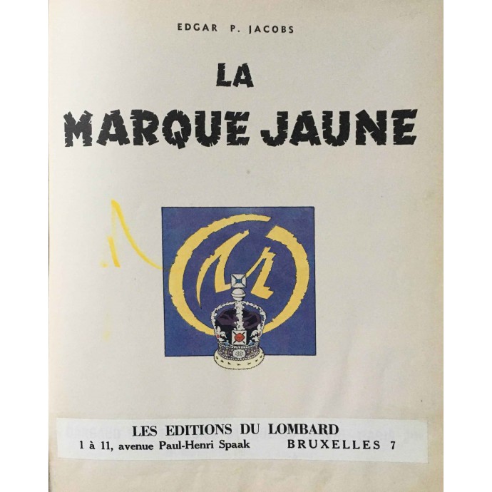 Blake et Mortimer - La Marque Jaune - 1959 - 5