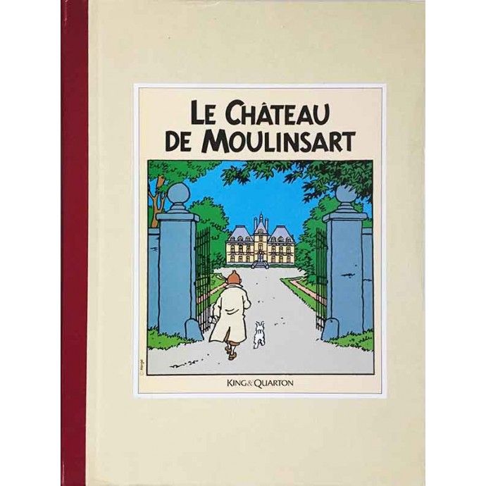 Tintin - Maquette Château de Moulinsart - TL 1987 + Sérigraphie - 1