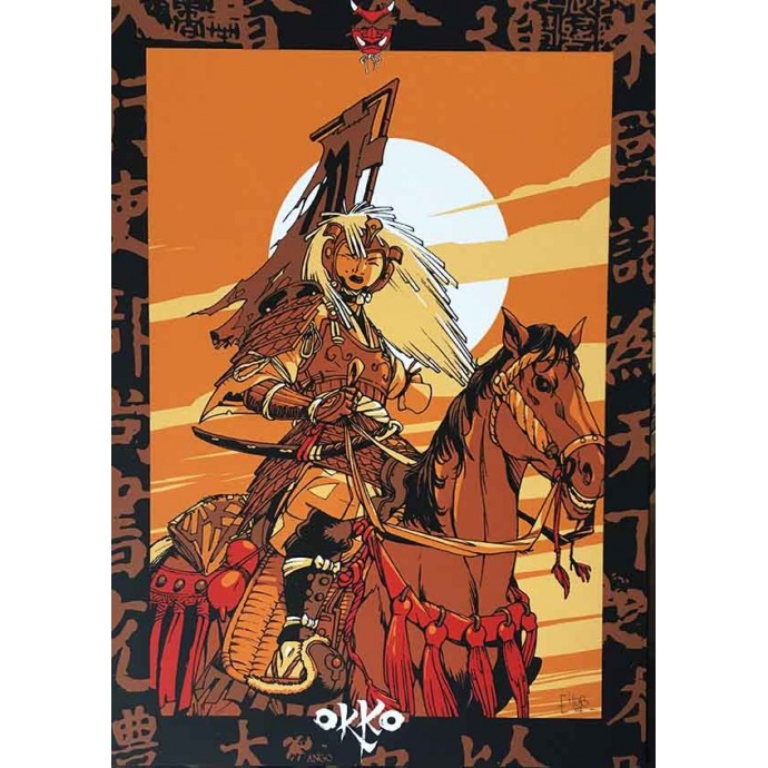 Okko - Le cycle de la terre II - EO 2008  + sérigraphie - 2
