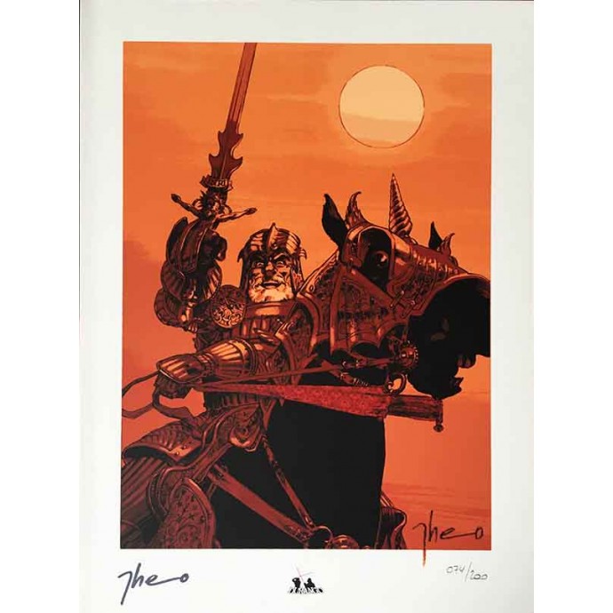 Pape Terrible - Jules II - EO 2011 + sérigraphie - 2