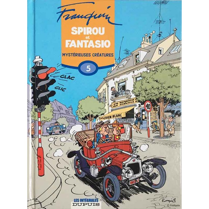 Spirou et Fantasio - Mystérieuses créatures 1956-1958 - Intégrale 5 - EO 2008 - 1