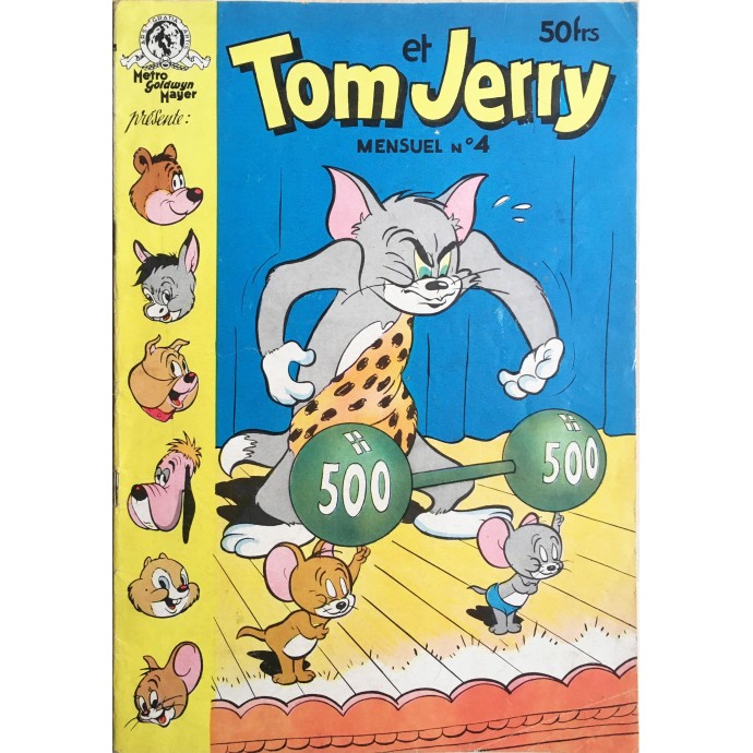 Tom et Jerry - mensuel n° 4 - EO 1953 - 1
