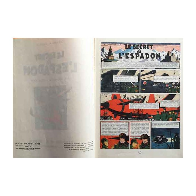 Blake et Mortimer - Le Secret de l'Espadon - T1 - 1957 - 3
