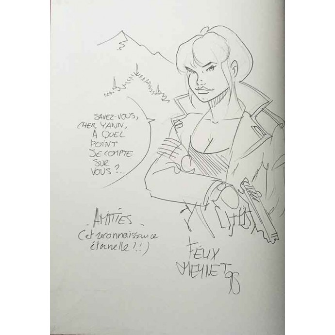 Tatiana K. - La Boîte de Pandore - EO 1998 + Dédicace Meynet - 2