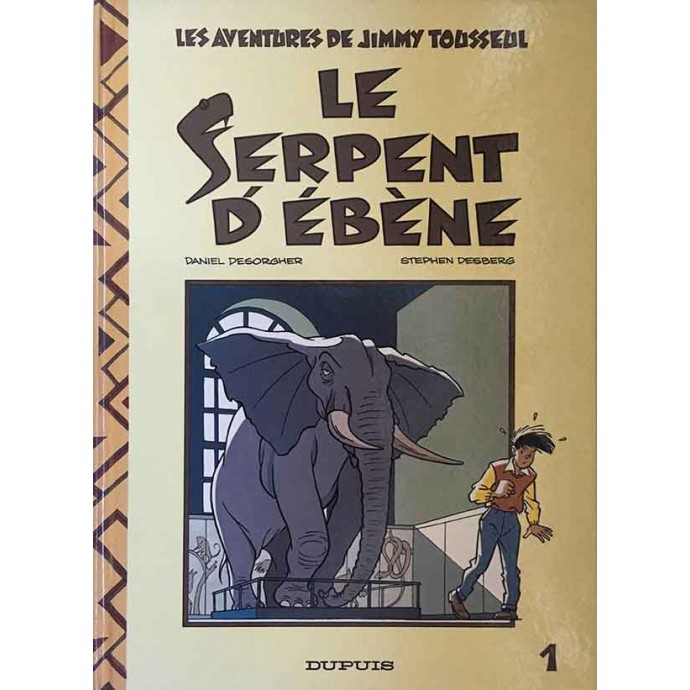 Jimmy Tousseul - 1. Le Serpent d'Ébène - EO 1989 - 1