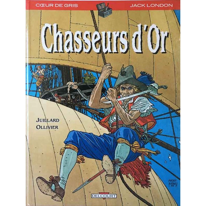 Chasseurs d'Or - Coeur de Gris, Jack London - EO 1987 - 1
