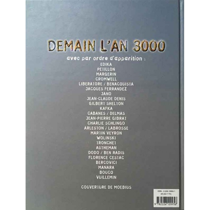 Demain l'an 3000 - EO 1999 - 2
