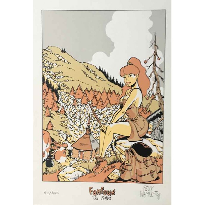 Fanfoué - Le Reblochon qui tue - TT 1998 + ex-libris + Dédicace Meynet - 2