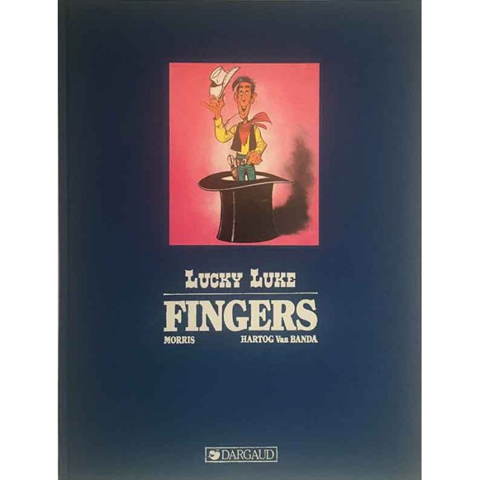 Lucky Luke - Fingers - TT 1983 signé Morris - 1