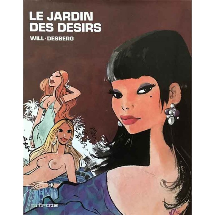 Le Jardin des désirs - EO 1988 + jaquette - 1