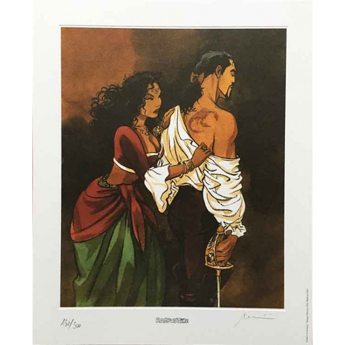 Scorpion - tome I - La Marque du Diable - TT 2000 + ex-libris + plv + lettre - 3